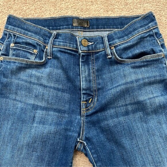 MOTHER Jeans Weekender Fray size 27 - Picture 3 of 12